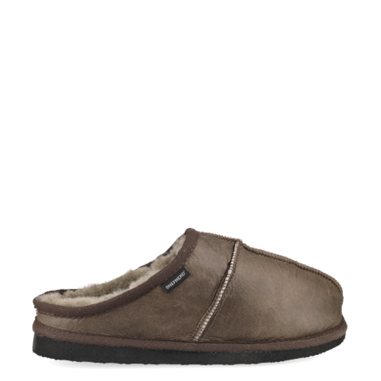 Shepherd 2534253 Bobo Stone Oiled Antique Slippers in Brown