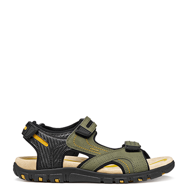 GEOX SANDAL STRADA sandals in green