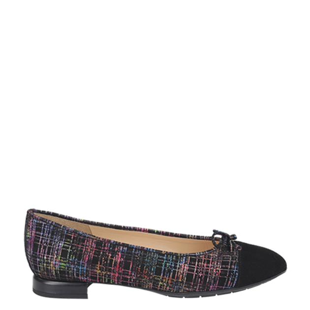 Brunate 11717 NERO SCOTTY MULTI ballerina in black