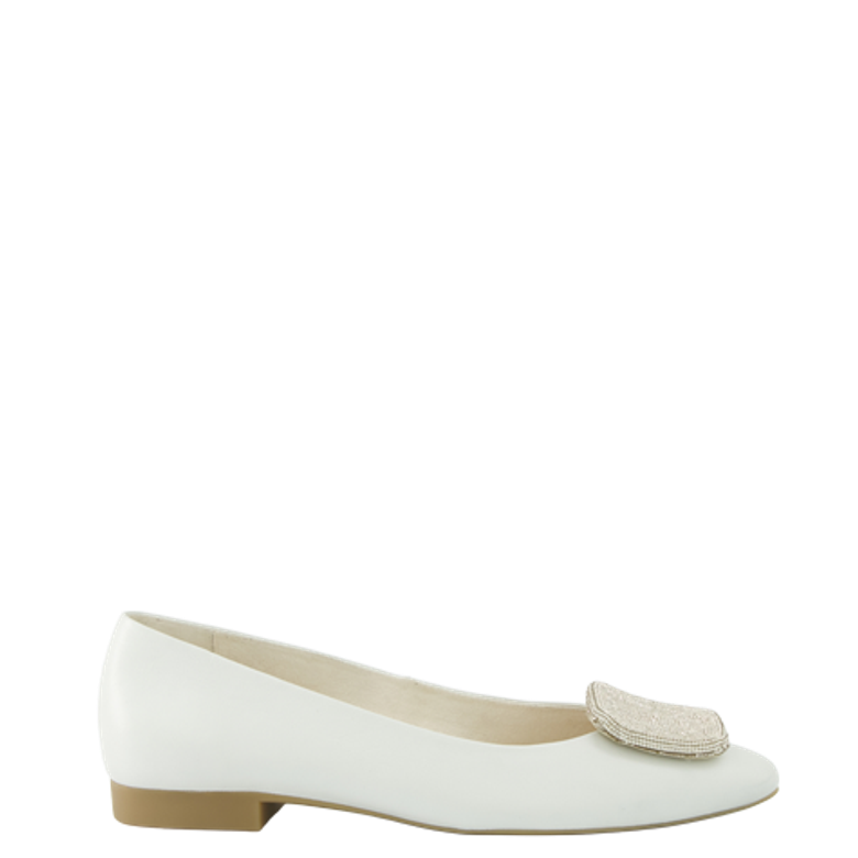 Paul Green 1181-029 ballerina in white
