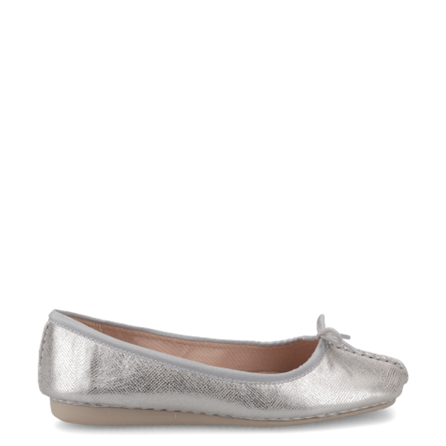 Clarks Freckle Ice 26170959 4 Ballerina in silver