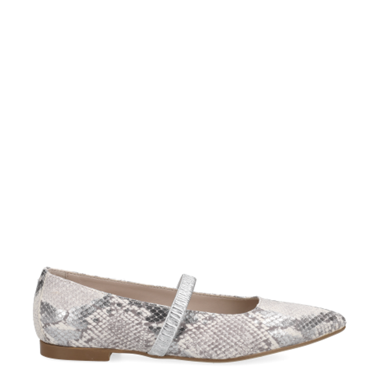 Lüke shoes BO18 ARGENTO ballerina in silver