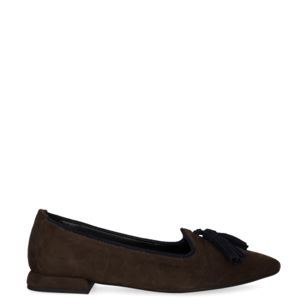 Lüke shoes SKYE MORO / BLU ballerina in brown