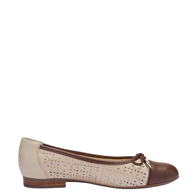 Ara 31344-03 SARDINIA ballerina in beige