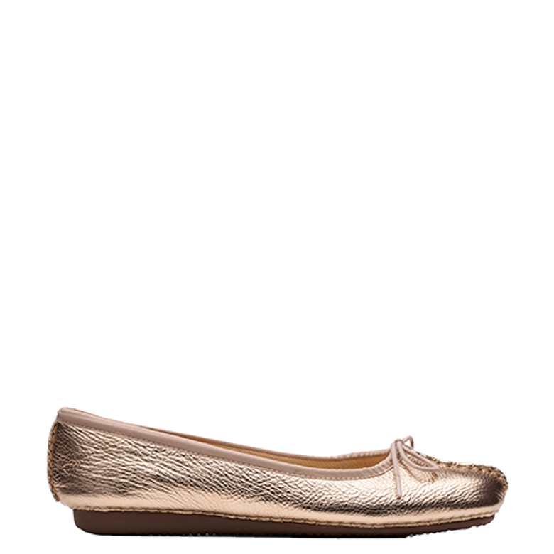 Clarks Freckle Ice 26181353 4 Ballerina in gold