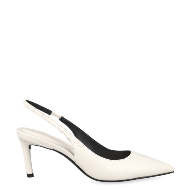 Boss Gracey Peeptoes & Slingpumps in weiß