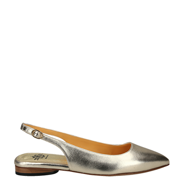 Truman's 9794 158 Gold Peeptoes