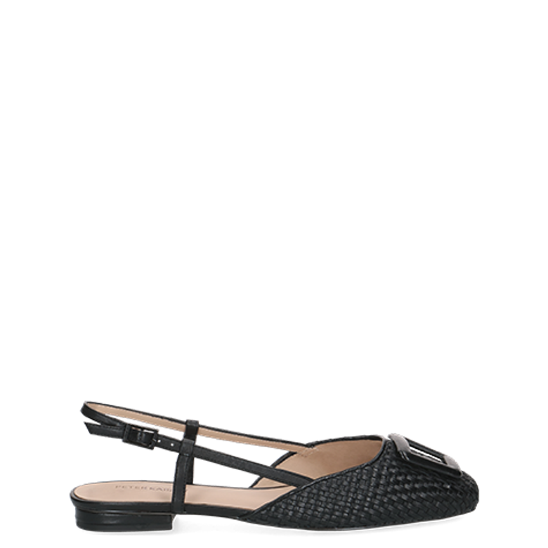 Peter Kaiser 79481 022 Peeptoes & Slingpumps in schwarz