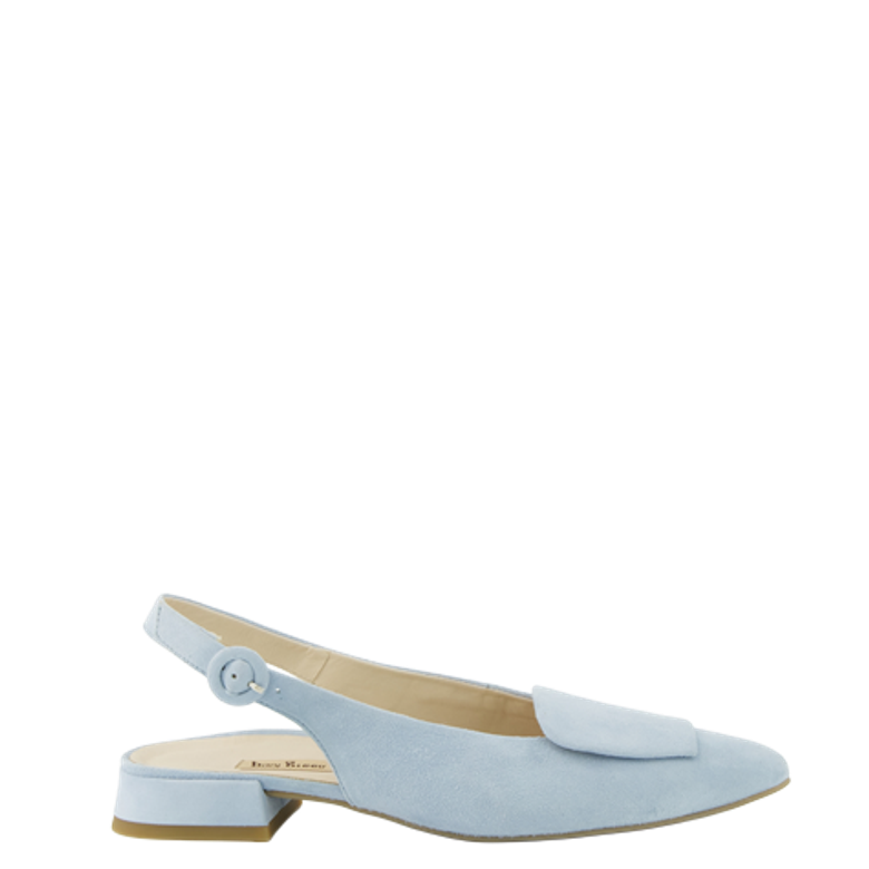 Paul Green 6090-099 Peeptoes & Slingpumps in blau