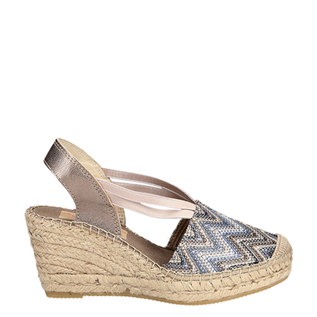 Vidorreta 05500 AZUL Peeptoes & Slingpumps in blau