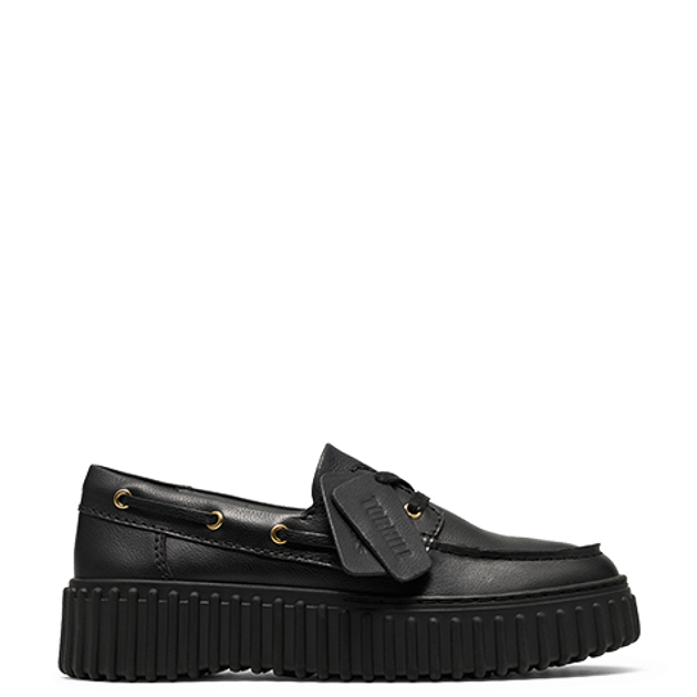 Clarks Torhill Boat 26329433 4 Schnürschuhe in schwarz