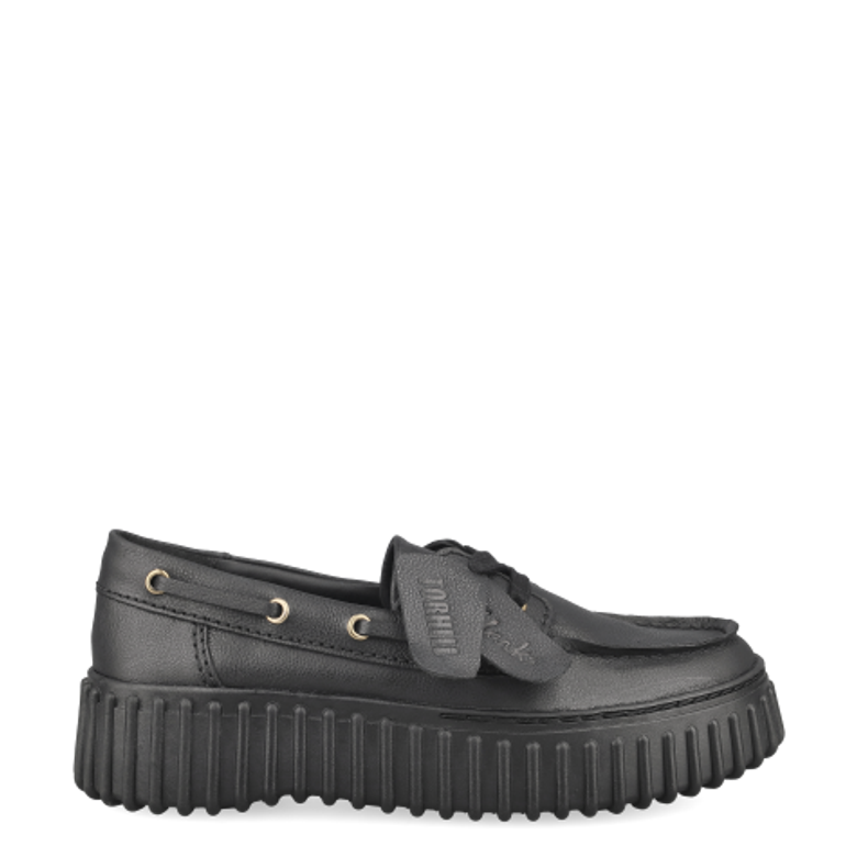 Clarks Torhill Boat 26329433 4 Schnürschuhe in schwarz