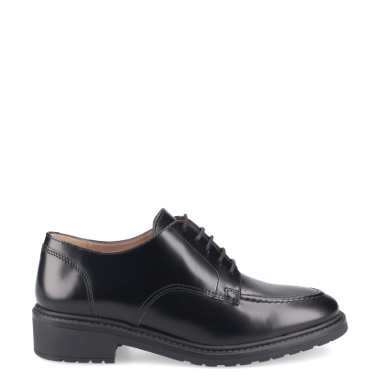 Unisa ERROL_SIV BLACK lace-up shoes in black