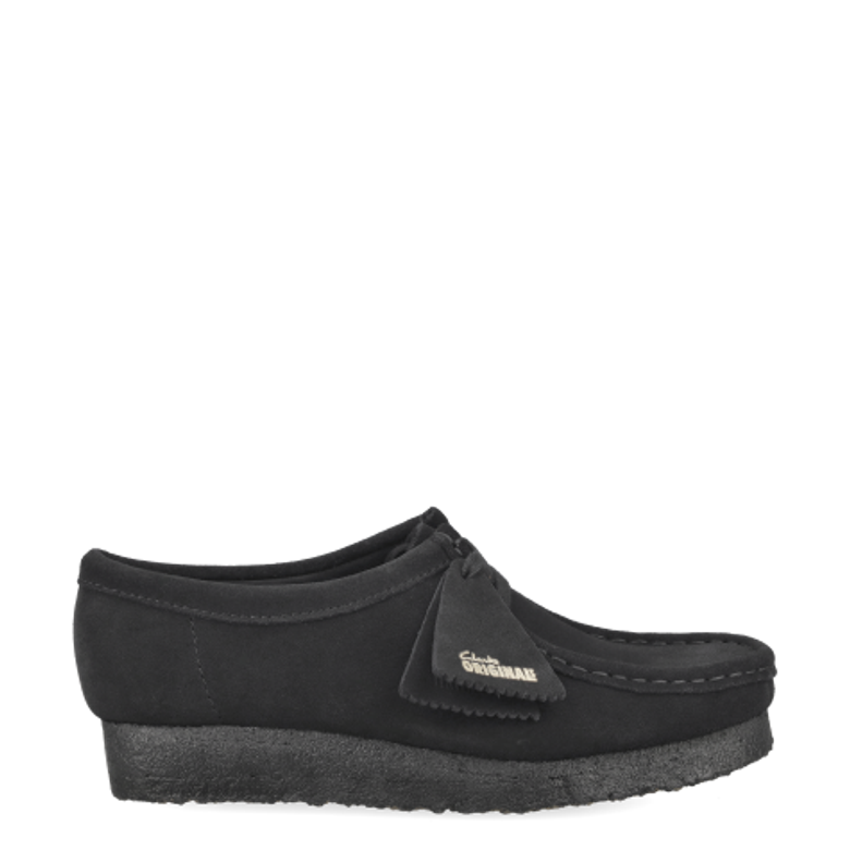 Clarks Wallabee 26188326 4 Schnürschuhe in schwarz
