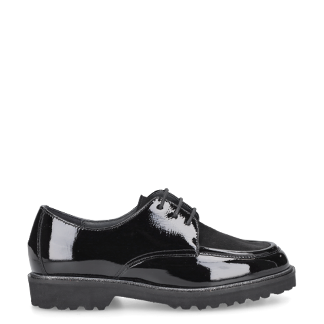 Sioux 40910 MEREDITH-749-H lace-up shoes in black