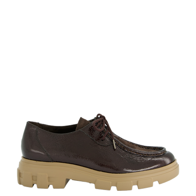 Paul Green 1183-030 lace-up shoes in brown