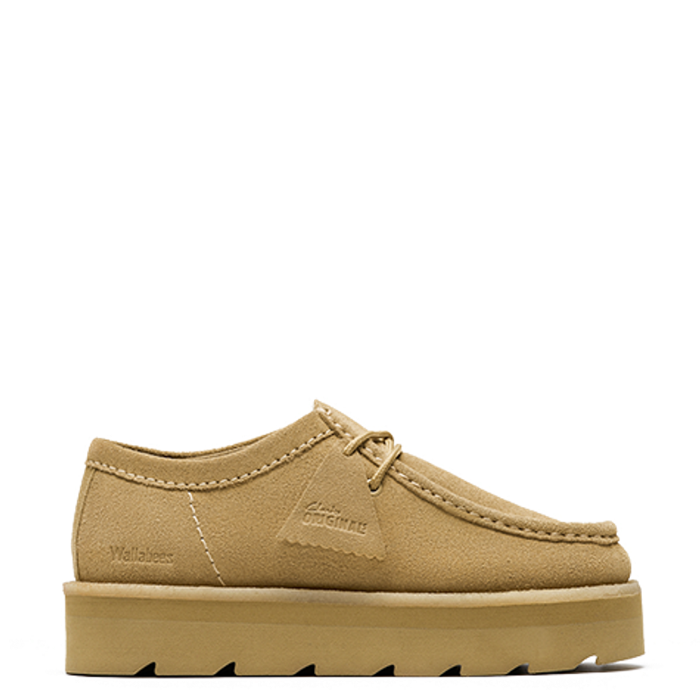 Clarks Meare Walla 26183785 4 Lace-Up Shoes in Beige