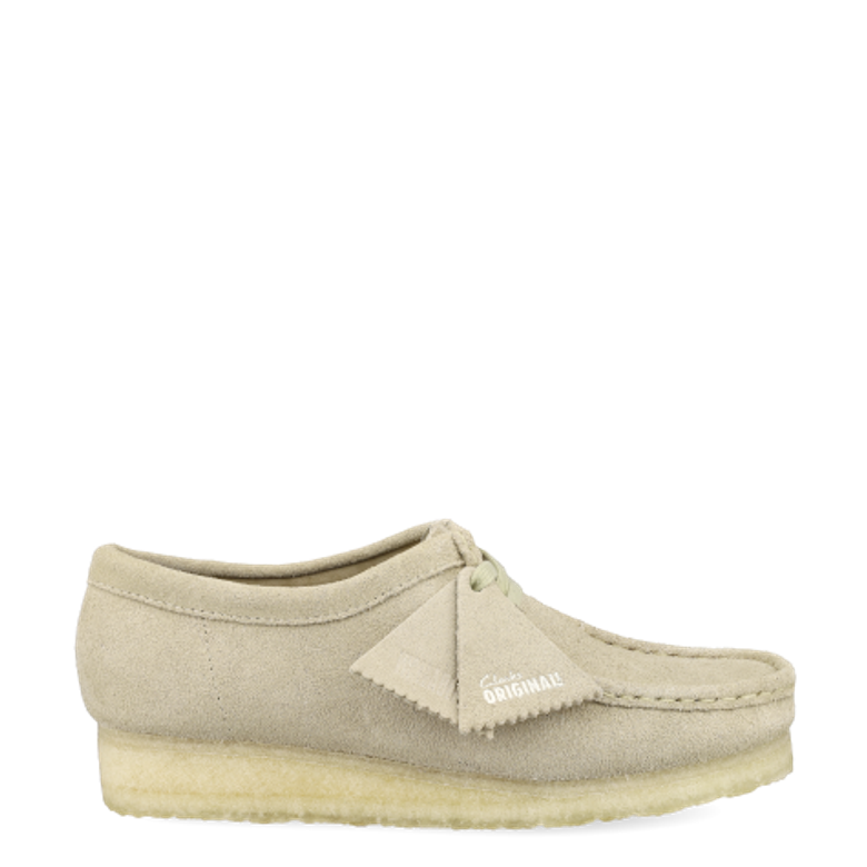 Clarks Wallabee 26188327 4 Schnürschuhe in beige