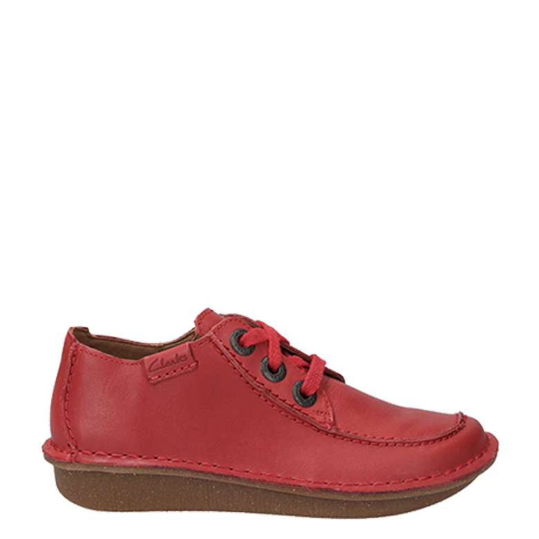 Clarks Funny Dream 26166817 4 Lace-up shoes in red