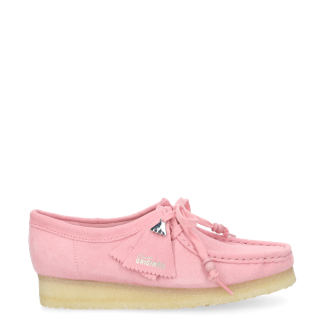 Clarks Wallabee. 26183809 4 Lace-up shoes in rose
