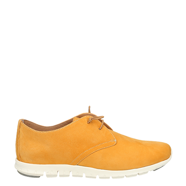 Perlato 11397 SAFRON lace-up shoes in yellow