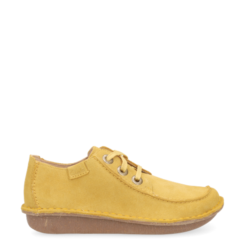 Clarks Funny Dream 26170407 Lace-up shoes in yellow