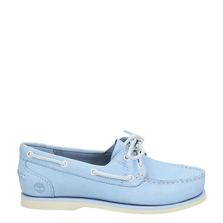 Timberland Classic Boat Unlined Boat Shoe Lace Up Shoes in Blue