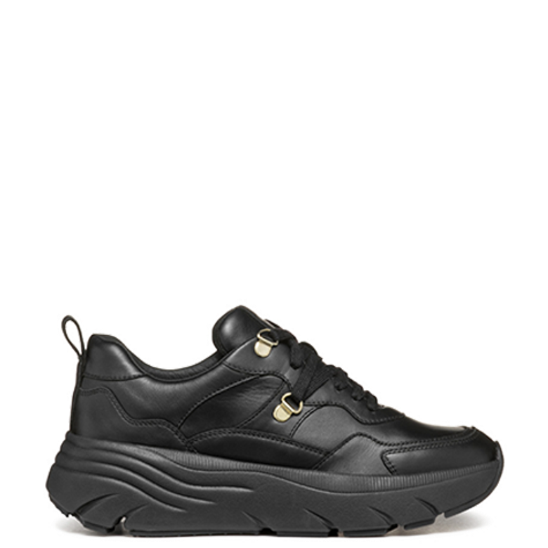 GEOX DIAMANTA sneaker in black