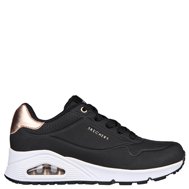 Skechers 177094 BLK UNO sneaker in black