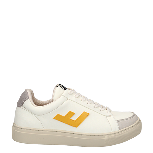 Flamingos' Life CLASSIC 70’s OFF WHITE LEMON CLOUD GREY Sneaker in weiß