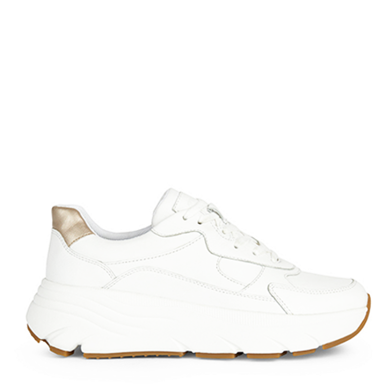 GEOX DIAMANTA sneaker in white