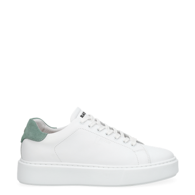 Blackstone FL728 WHITE OXIDE sneaker in white