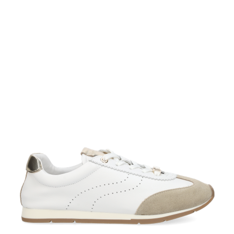 Unisa DARA_BS_GRA ECRU sneaker in white