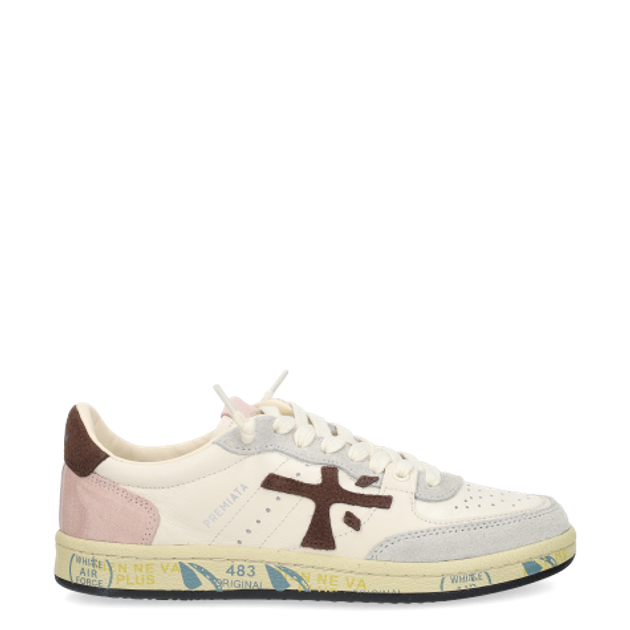 Premiata BSKTCLAYD 8284 Sneaker in weiß