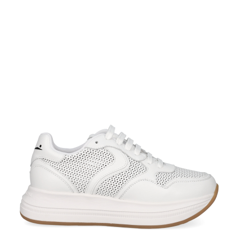 関税込◆VOILE BLANCHE LAURA WOMAN スニーカー レザー Voile Blanche 001-2017528.16.4D24 LAURA Sneakers in brown