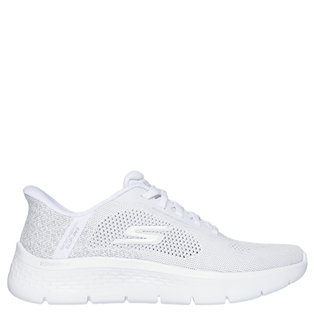 Skechers 125503 WHT GO WALK FLEX sneaker in white