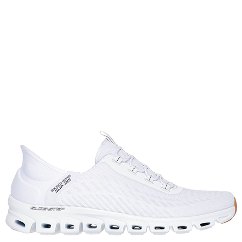 Skechers 104574 WBK GLIDE STEP sneaker in white