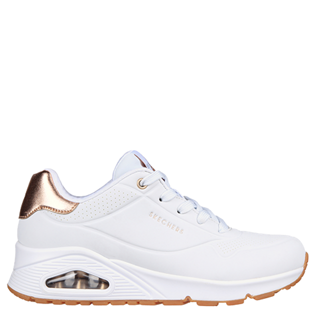 Skechers 177094 WHT UNO sneaker in white