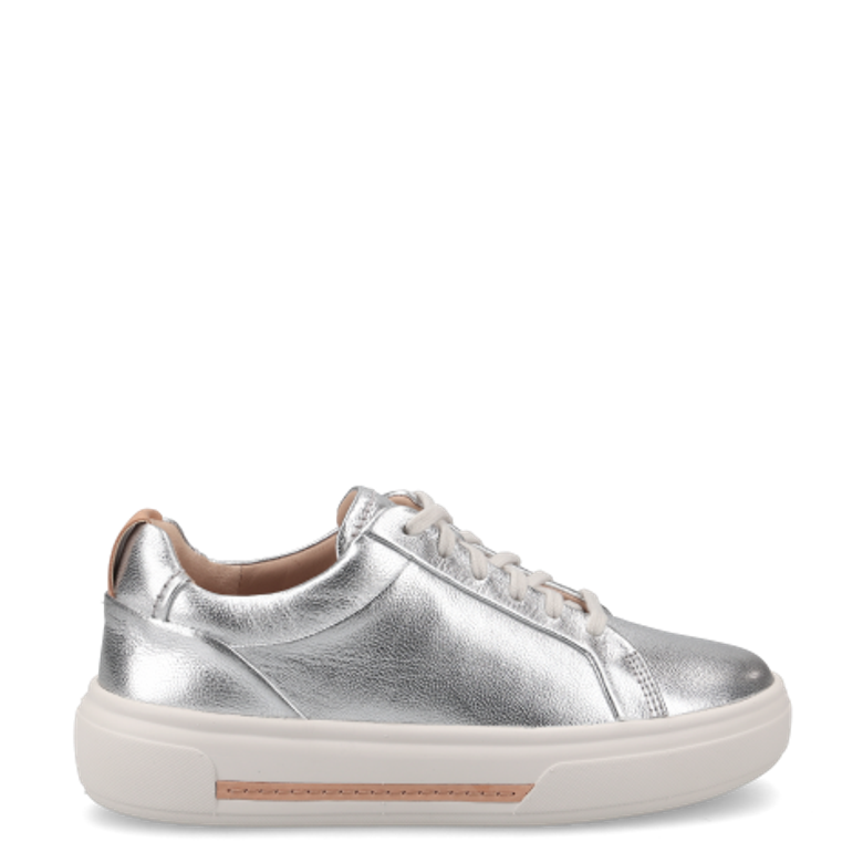 Clarks Hollyhock Walk 26176310 4 Sneaker in silver