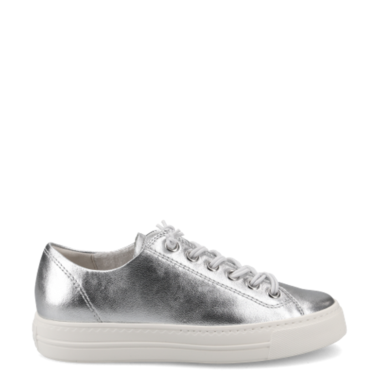 Paul Green 4081-455 sneaker in silver