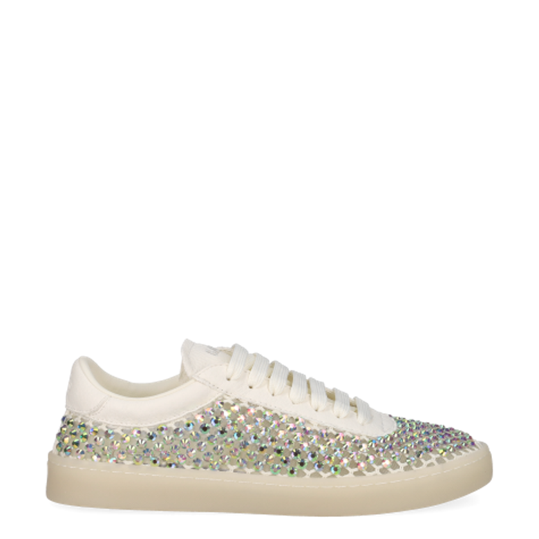 BACK 70 108001-001219 STRASS 61 sneaker in silver