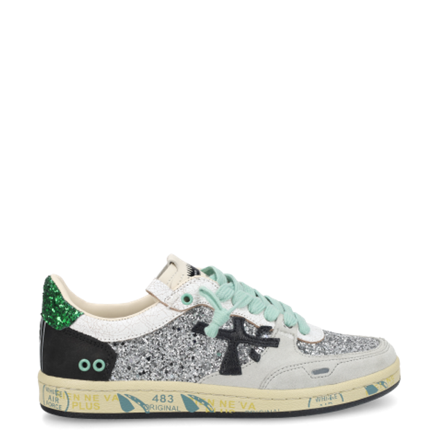 Premiata BSKTCLAYD 8165 sneaker in silver