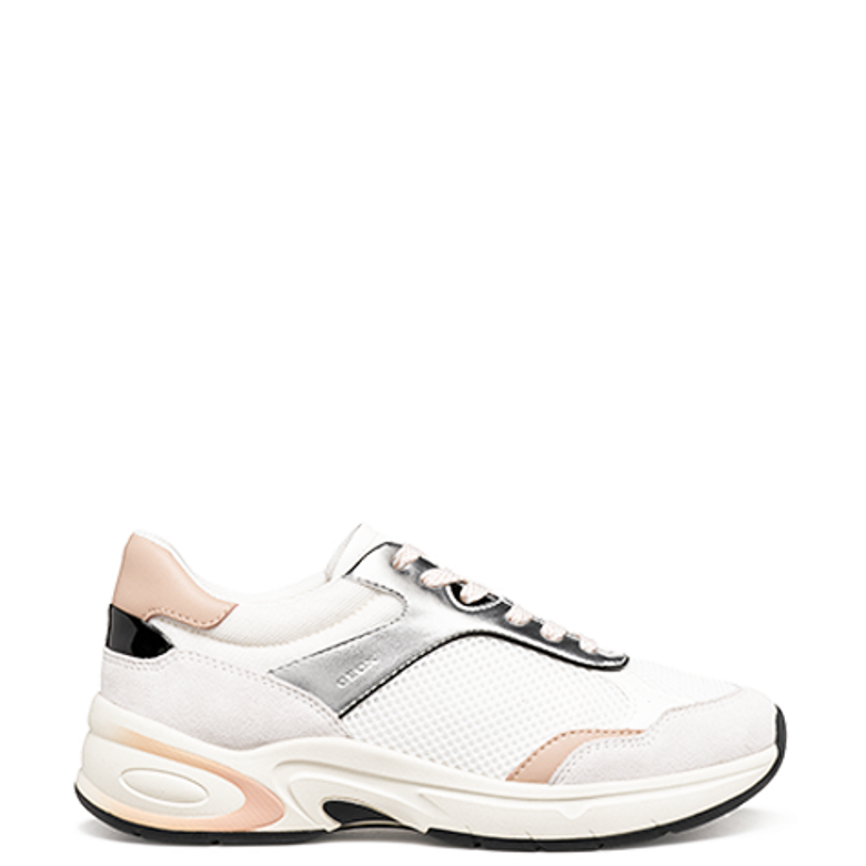 GEOX ZARVIA sneaker in white