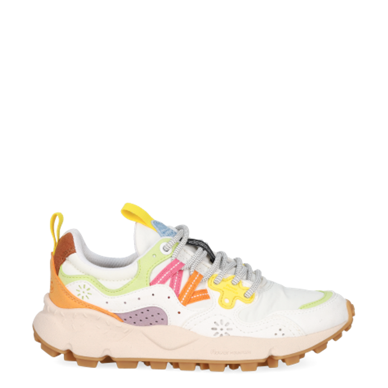 Flower Mountain 1N21 - 001-2018337-01 YAMANO 3 sneaker in white