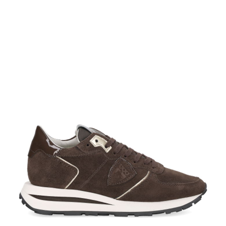 Philippe Model TROPEZ HAUTE LOW sneaker in brown