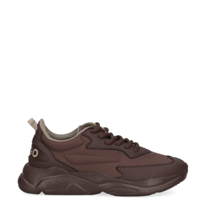 HUGO Leon_runn sneaker in brown