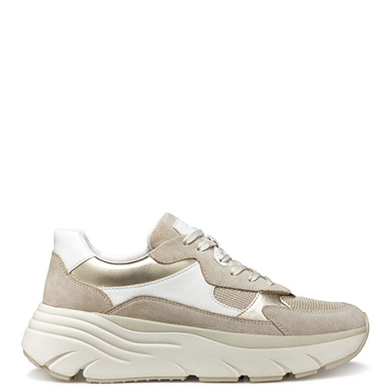 GEOX DIAMANTA sneaker in beige