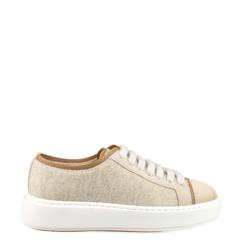 Santoni CLEAN WINT Sneakers in beige
