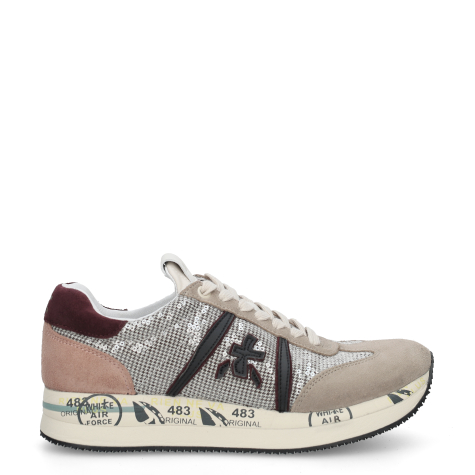 Premiata CONNY 5949 Sneakers in gray, combined buy online