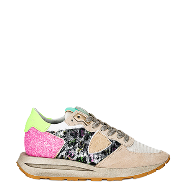 Philippe Model TROPEZ HAUTE LOW sneaker in beige